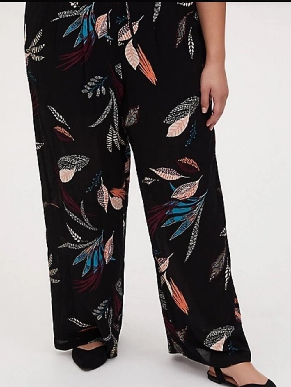Torrid Wide Leg Tropical Print Pants 2x
